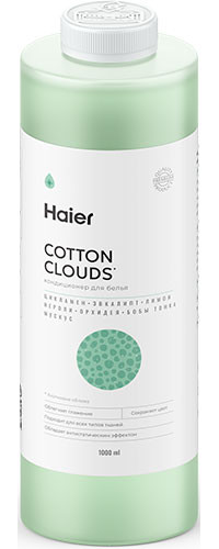 Haier Хлопковые облака 1000 мл кондиционер для белья