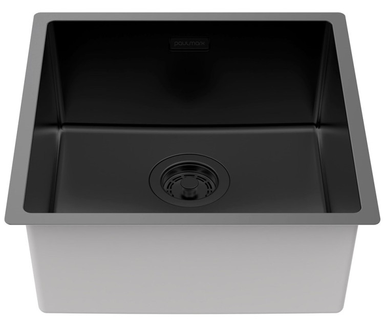 Paulmark LASSAN 44 UNI матовый черный мойка