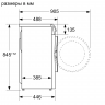 Bosch WLR245H2OE отдельностоящая стиральная машина