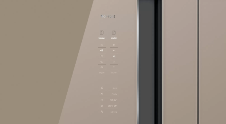 Bosch KAH92LQ25R отдельностоящий холодильник side-by-side