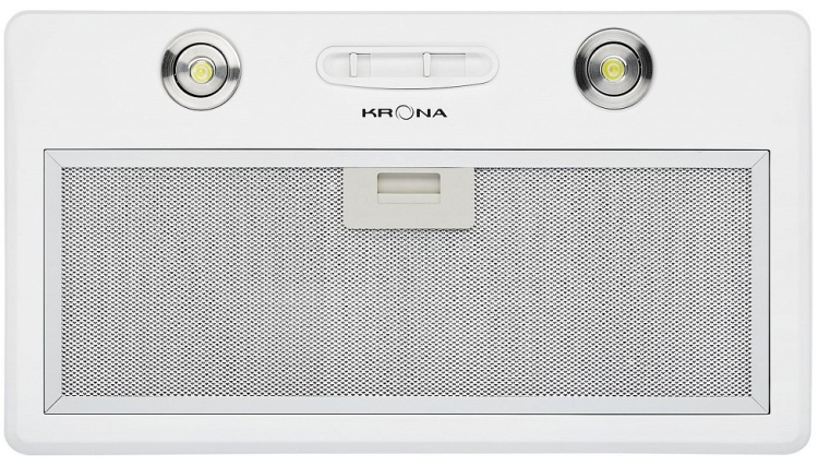 Krona steel RUNA 600 white S вытяжка кухонная
