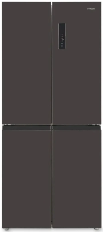 Hyundai CM45043F черная сталь холодильник трехкамерный