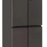 Hyundai CM45043F черная сталь холодильник трехкамерный