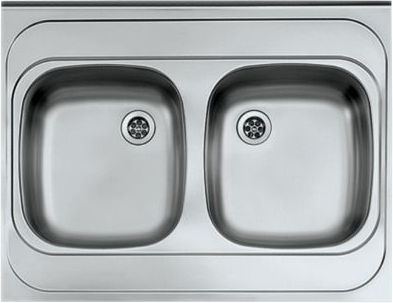 Alveus PRIMAL 020N-LGI-60-080X60M2SE0GOL кухонная мойка