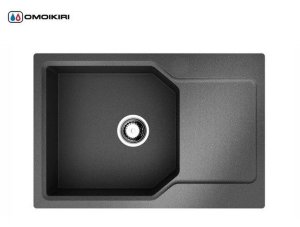 Omoikiri Yonaka 78-LB-BL Artgranit/черный мойка