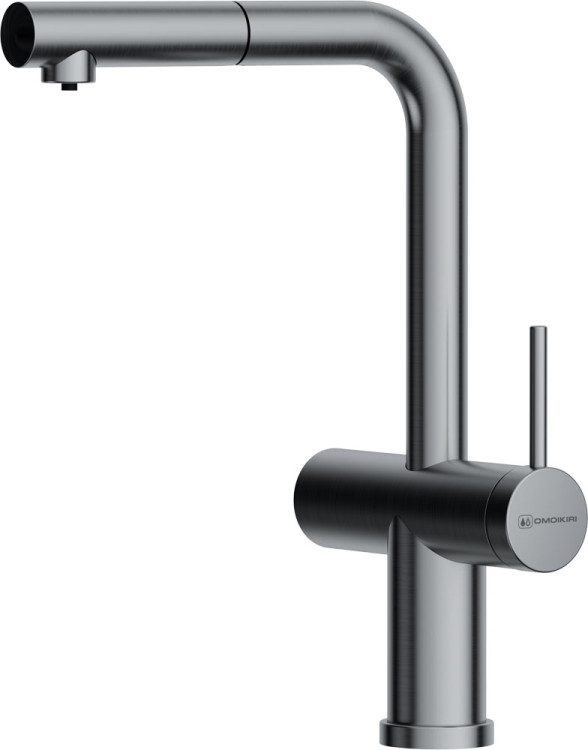 Omoikiri Karatsu-S-BN латунь/нержавеющая сталь смеситель