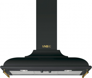 Smeg KC19AOE вытяжка настенная 90 см антрацит