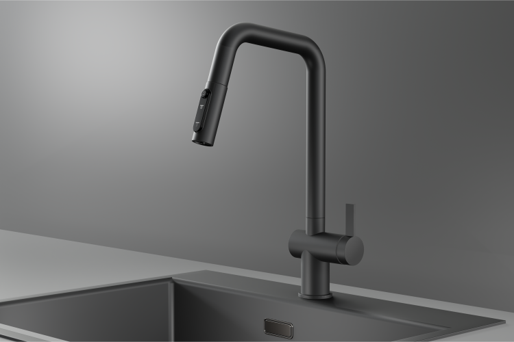 Granula KS-7273 графит матовый смеситель