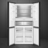 Smeg FQI60KD Отдельностоящий 4-х дверный холодильник Side-by-Side, 91 см, No-frost, цвет темная нерж
