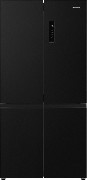 Smeg FQI60KD Отдельностоящий 4-х дверный холодильник Side-by-Side, 91 см, No-frost, цвет темная нерж