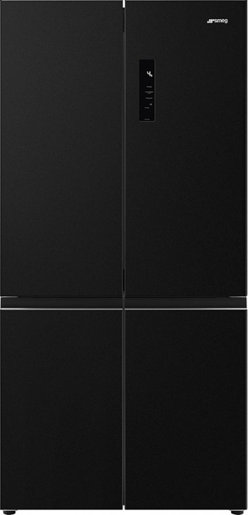 Smeg FQI60KD Отдельностоящий 4-х дверный холодильник Side-by-Side, 91 см, No-frost, цвет темная нерж