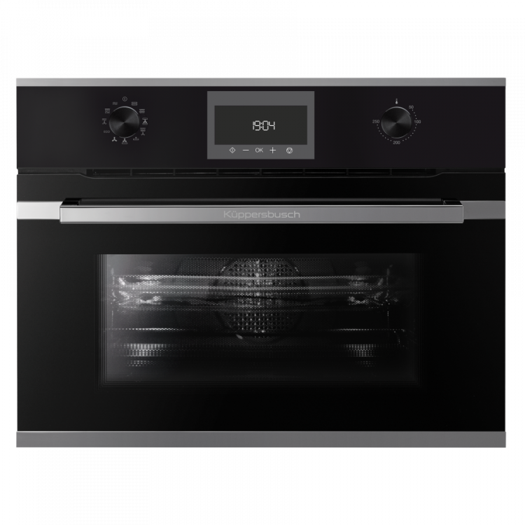 Kuppersbusch CBM 6330.0 S3 Silver Chrome компактный духовой шкаф с микроволнами