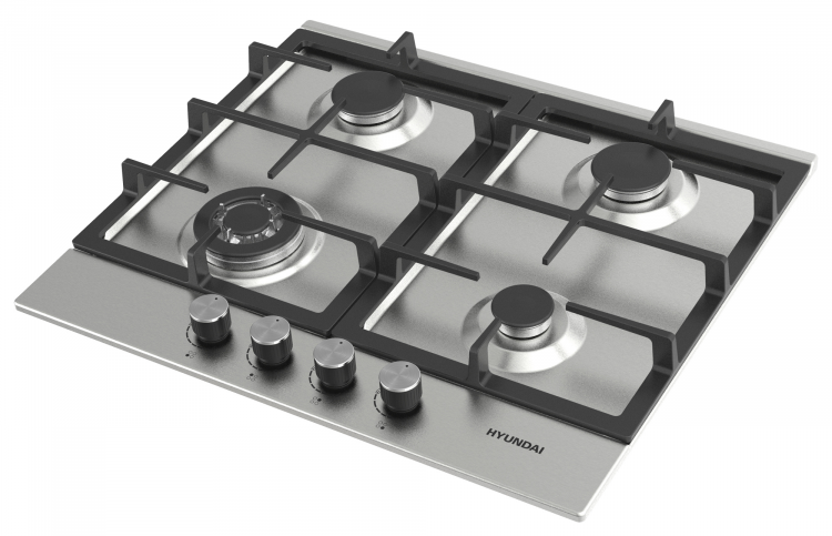 Hyundai HHG 6435 IX газовая варочная поверхность