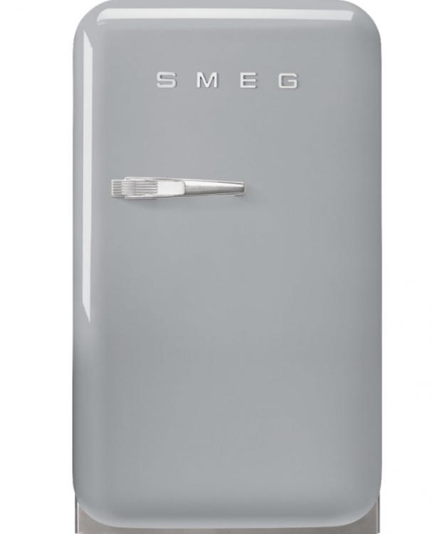 Smeg FAB5RSV55 мини-бар серебристый