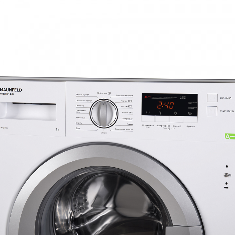 Maunfeld MBWM148S встраиваемая стиральная машина