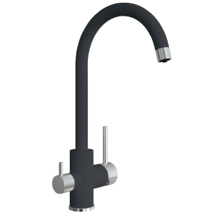 Florentina Клио Про антрацит смеситель