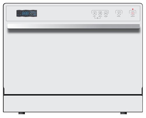 DeLonghi DDW05T PEARL посудомоечная машина 6 комплектов