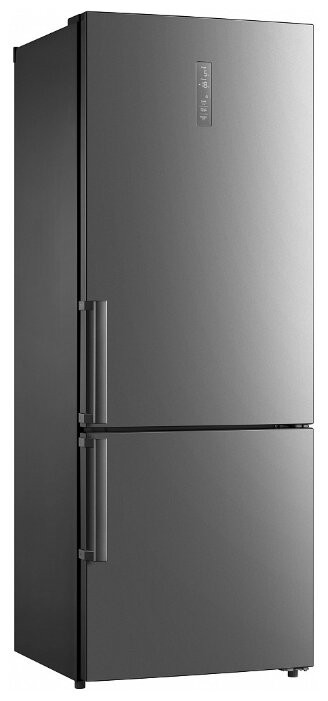 Korting KNFC 71887 X отдельностоящий холодильник с морозильником