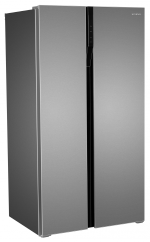 Hyundai CS6503FV нержавеющая сталь холодильник Side-by-Side