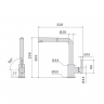 Falmec PURE STEEL CORNER смеситель