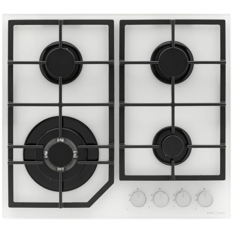 Krona NEBEL 60 WH W газовая варочная поверхность