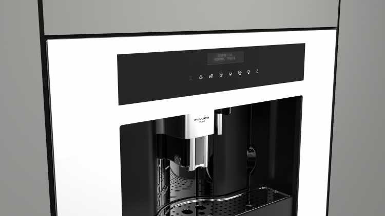Fulgor FCM 4500 TF WH встраиваемая кофемашина