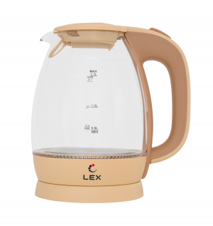 LEX LX 3002-2 чайник электрический бежевый