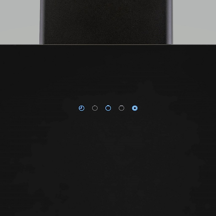 Krona steel LIORA 900 black S вытяжка кухонная
