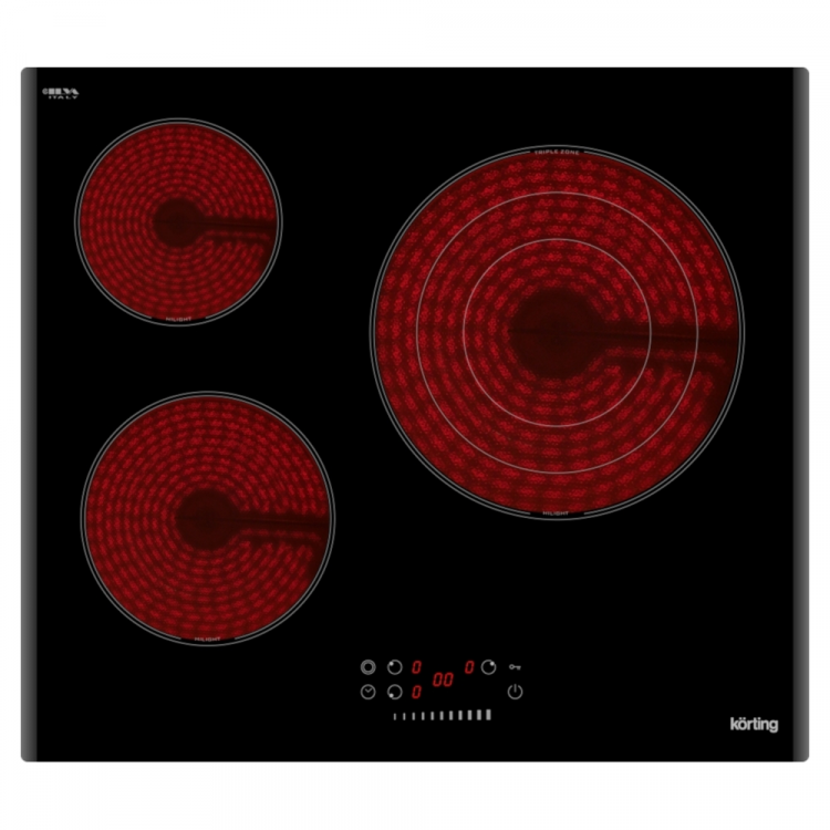Korting HK 6351 B3 электрическая варочная панель