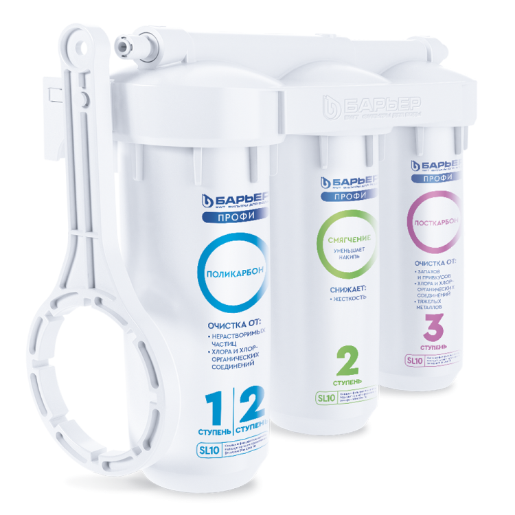 Барьер ПРОФИ Жесткость Сити водоочиститель бытовой
