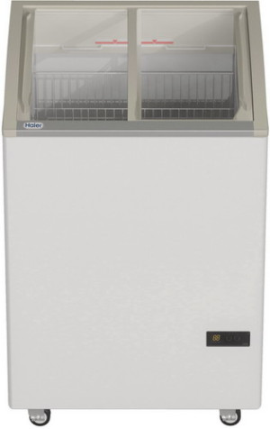 Haier SD-206AELUA с изогнутым стеклом морозильный ларь