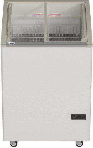 Haier SD-206AELUA с изогнутым стеклом морозильный ларь