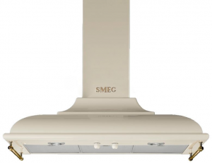 Smeg KC19POE вытяжка настенная 90 см кремовый