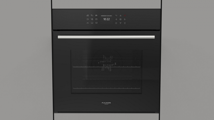 Fulgor FCSO 6023 TEM BK электрический духовой шкаф с паром