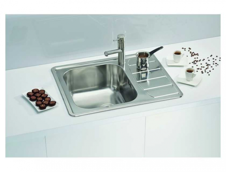 Alveus ZOOM 10 MAXIM SAT-90 615X500 1X кухонная мойка