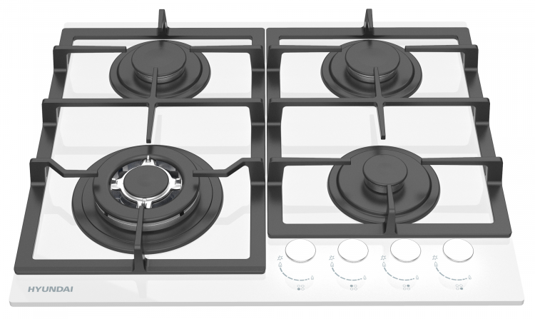 Hyundai HHG 6436 WG варочная панель газовая