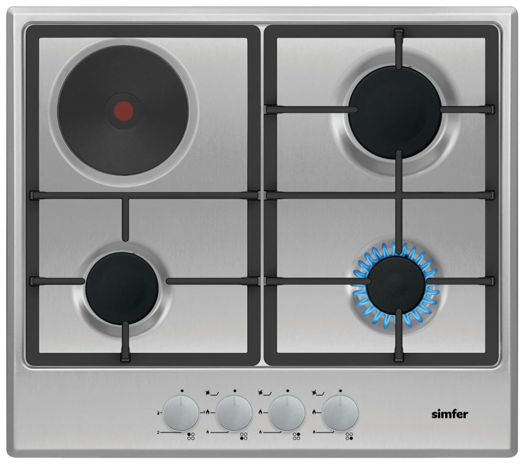 Simfer H60V31M511 комбинированная варочная поверхность