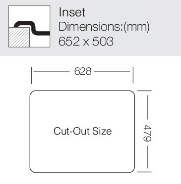 TopZero HYL652.503.GT8K мойка врезная нержавеющая сталь