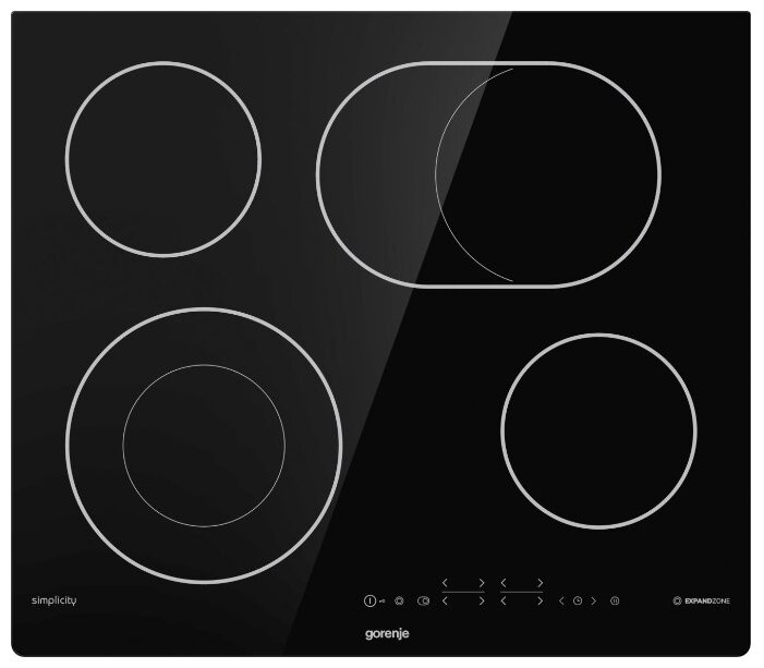 Gorenje ECT643SYB электрическая варочная панель