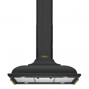 Smeg KCI19AOE вытяжка островная 90 см антрацит