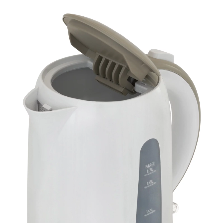 LEX LX 30028-1 чайник электрический белый