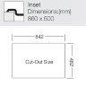 TopZero HYL860.500.15.GT8K мойка врезная