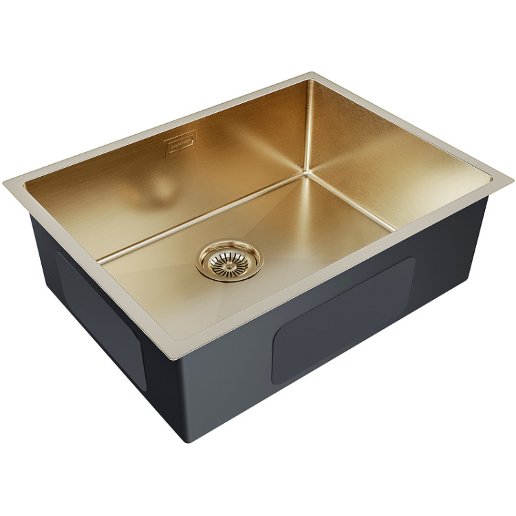 Paulmark NEXT 58 UNI мойка брашированное золото