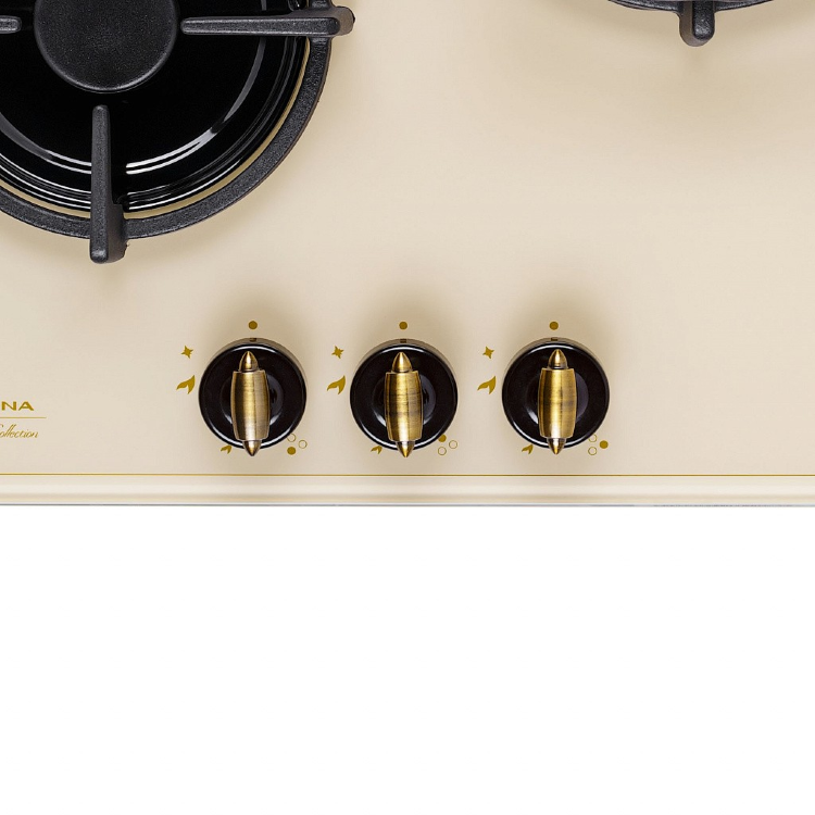 Krona steel PGA 45 ANIMA IV газовая варочная поверхность