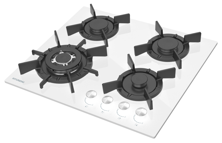 Hyundai HHG 6437 WG газовая варочная поверхность
