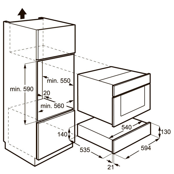 Electrolux EED14700OZ ящик для подогрева посуды