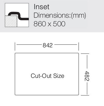 TopZero HYL860.500.GT8K нержавеющая сталь мойка