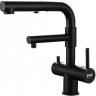 Zorg  SZR-3216 GRAFIT смеситель под фильтр с вытяжной лейкой