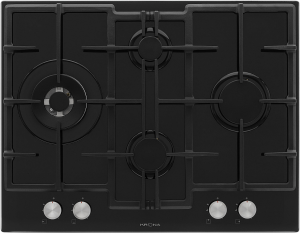 Krona steel RITTER 67/60 BL газовая варочная поверхность