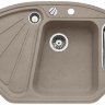 Blanco DELTA II SILGRANIT серый беж с клапаном-автоматом (521259) мойка